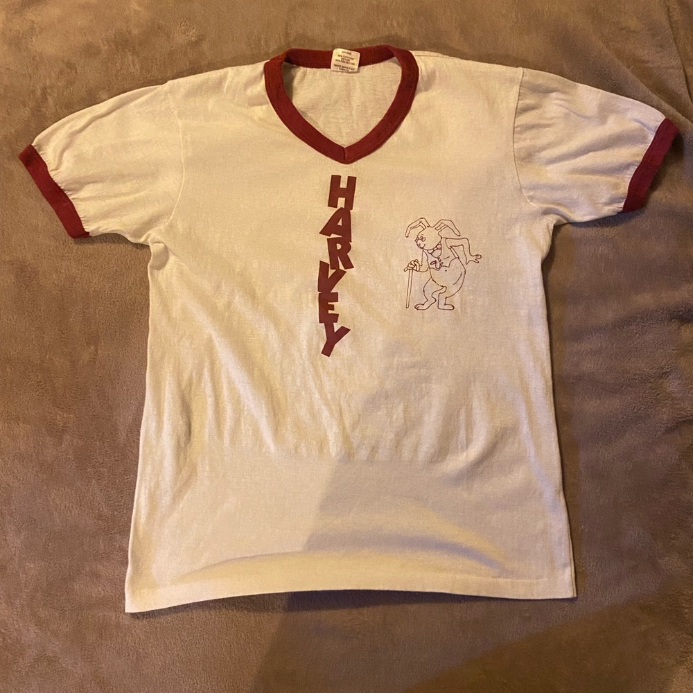 Vintage 70s Harvey rabbit ringer tee